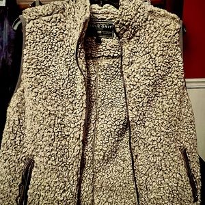 True Grit Sherpa vest.